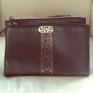 Black Brighton Organizer Crossbody Purse